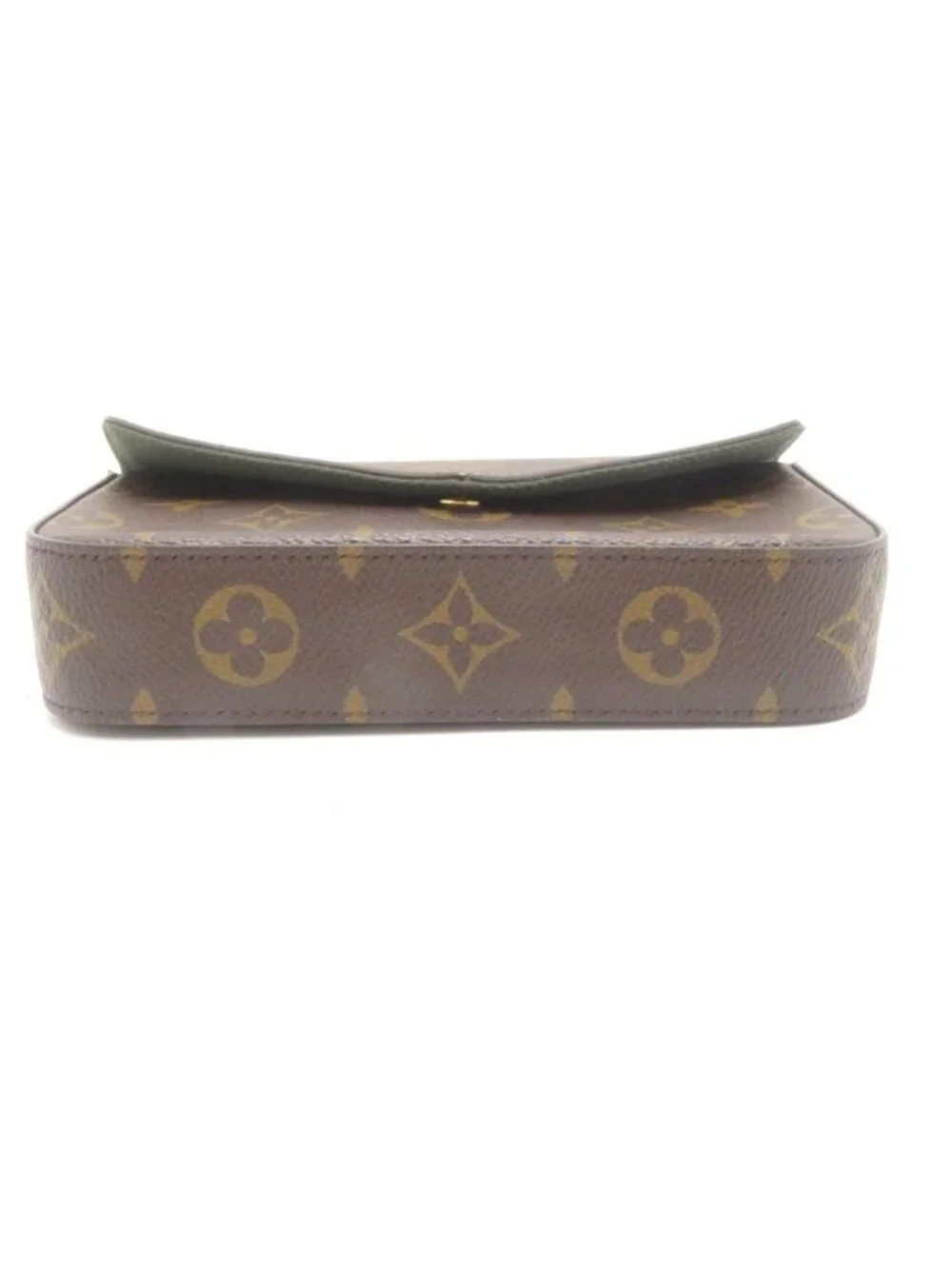 Louis Vuitton Multi Pochette Felicie Monogram Khaki Shoulder Bag Canvas